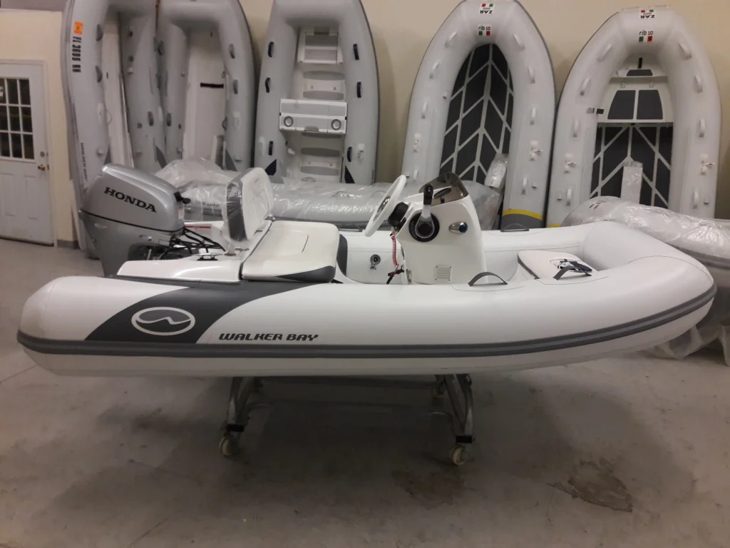 Zar Mini ribs in the Fair Winds showroom